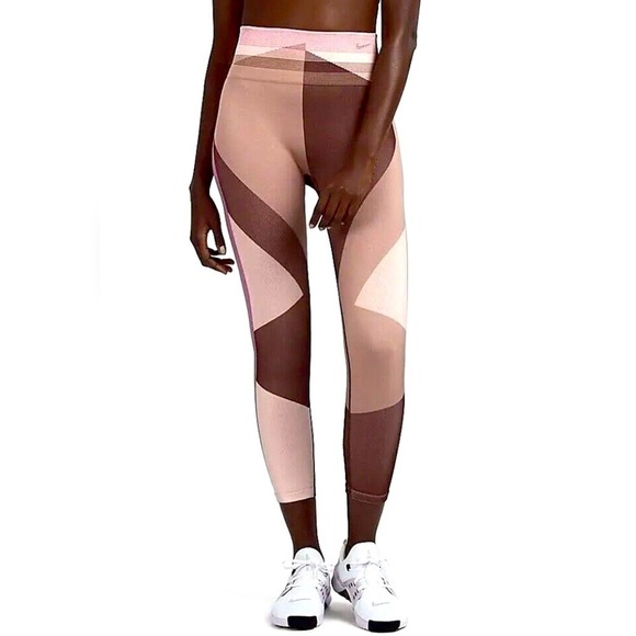 Nike Sculpt Lux icon Clash 7/8 Seamless Legging Tights / XSmall - Picture 1 of 11